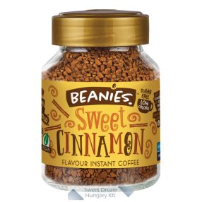   Beanies Sweet Cinnamon Fahéj ízesítésű azonnal oldódó kávé 50g