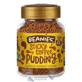 Beanies Sticky Toffee Pudding Ízesített instant kávé 50g