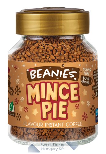 Beanies Mince Pie ízesítésű azonnal oldódó kávé 50g