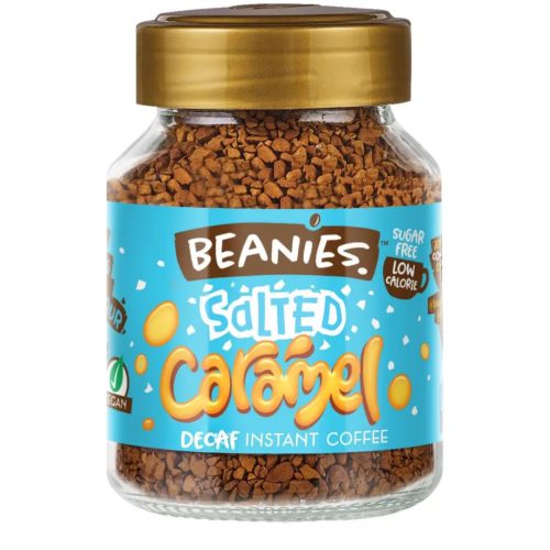 Beanies Koffeinmentes Salted Caramel Ízesített instant kávé 50g