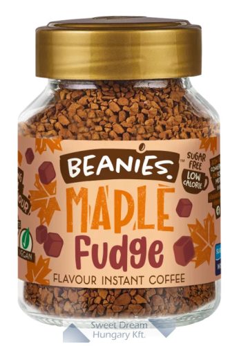 Beanies Maple Fudge Ízesített instant kávé 50g