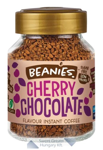 Beanies Cherry Chocolate Cseresznyés csokis ízesített instant kávé 50g