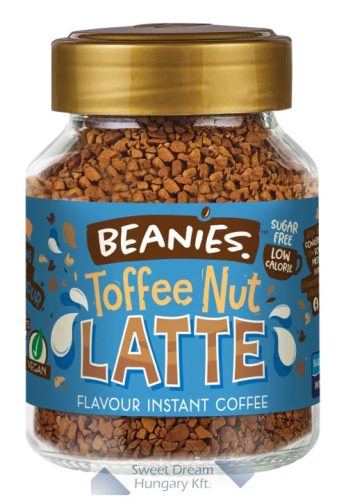 Beanies Toffee Nut Latte Ízesített instant kávé 50g