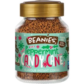   Beanies Peppermint Candy Cane ízesített instant kávé 50g / Minőségét megőrzi: 2026.05.14