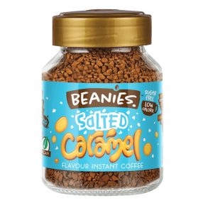   Beanies Salted Caramel ízesítésű azonnal oldódó kávé 50g
