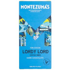 Montezuma's Lordy Lord Vegan Étcsokoládé 90g