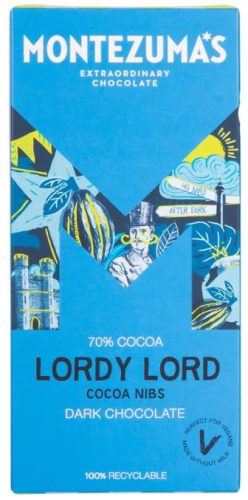 Montezuma's Lordy Lord Vegan Étcsokoládé 90g