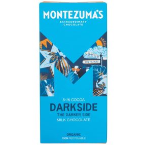   Montezuma's Darkside Tejcsokoládé megnövelt kakaótartalommal 90g