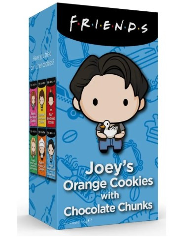 Friends Joey's Orange Cookies with Chocolate Chunks Narancsos-csokoládé darabos keksz 150g