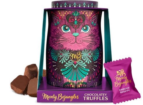 Monty Bojangles Violet Rebel Trüffel fémdobozban 135g
