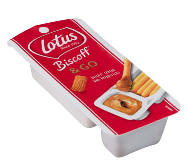 Lotus Biscoff&Go Keksz mártogatós krémmel 45g