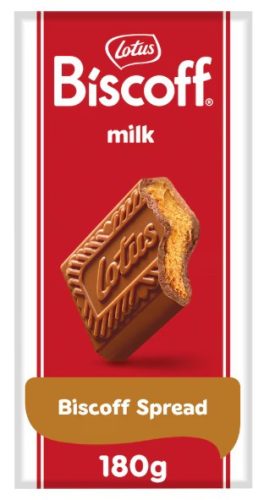 Lotus Milk Tejcsokoládé Lotus kekszkrémmel töltve 180g