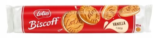 Lotus Biscoff Vaníliás krémmel töltött keksz 150g