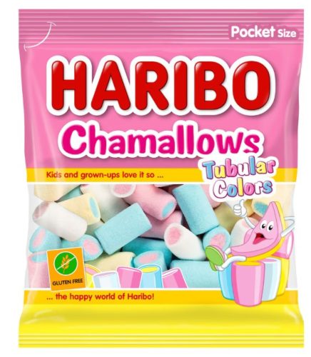 Haribo Chamallows Tubular Colors 90g