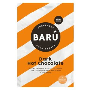   Barú Dark Hot Chocolate Powder tasakos, 1 adag, 20g / Minőségét megőrzi: 2026.05.28
