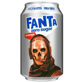   Fanta Orange ZERO XBOX25 Special Edition Szénsavas üdítő 330ml / Minőségét megőrzi: 2026.10.31