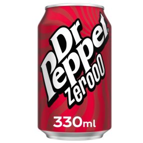   Dr Pepper Zerooo Cukormentes szénsavas üdítő 330ml / Minőségét megőrzi: 2026.10.31
