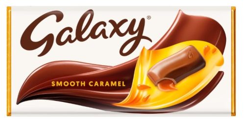 Galaxy Smooth Caramel Tejcsokoládé karamell töltelékkel 135g