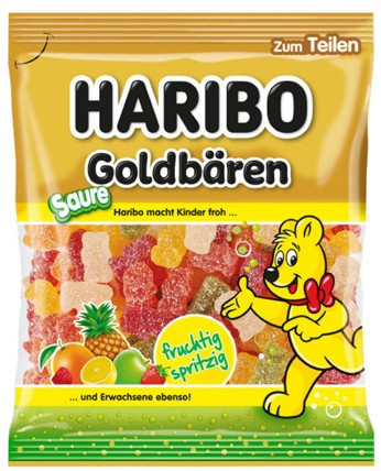 Haribo Goldbaren Sauer 80g