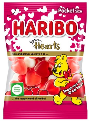 Haribo Love Hearts 100g