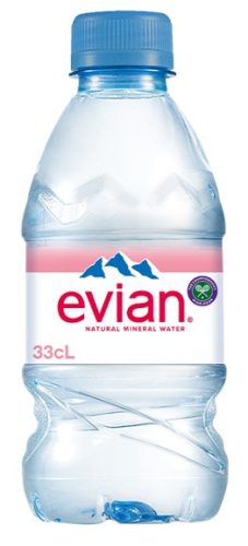 Evian szénsavmentes ásványvíz 330ml