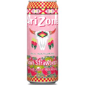   Arizona Kiwi Strawberry Fruit Juice Cocktail 650ml / Minőségét megőrzi: 2026.10.30