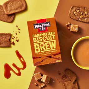   Yorkshire Tea Caramelised Biscuit Brew 40 filter / Minőségét megőrzi: 2026.05.31