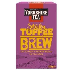 Yorkshire Sticky Toffee Brew Fekete tea 40 filter 112g