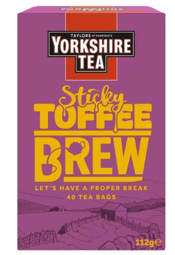 Yorkshire Sticky Toffee Brew Fekete tea 40 filter 112g