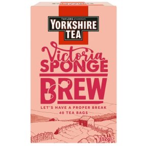 Yorkshire Victoria Sponge Brew Fekete tea 40 filter 112g