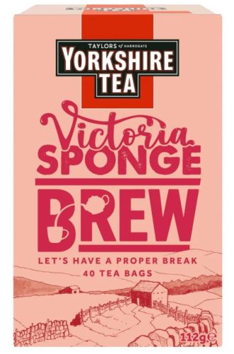 Yorkshire Victoria Sponge Brew Fekete tea 40 filter 112g