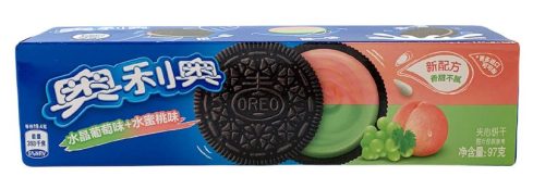 OREO Töltött keksz Peach-Grape 97g