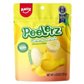 Amos Peelerz Gummy Banana Peeling Candy 120g