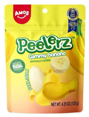Amos Peelerz Gummy Banana Peeling Candy 120g