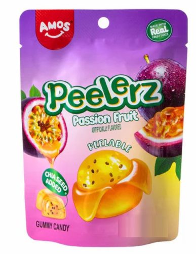 Amos Peelerz Gummy Passion Fruit Peeling Candy 170g