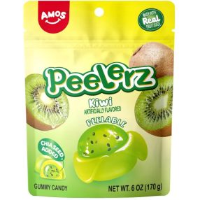 Amos Peelerz Gummy Kiwi Peeling Candy 170g