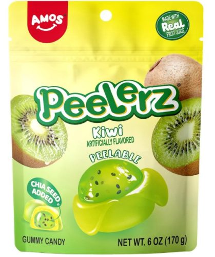 Amos Peelerz Gummy Kiwi Peeling Candy 170g