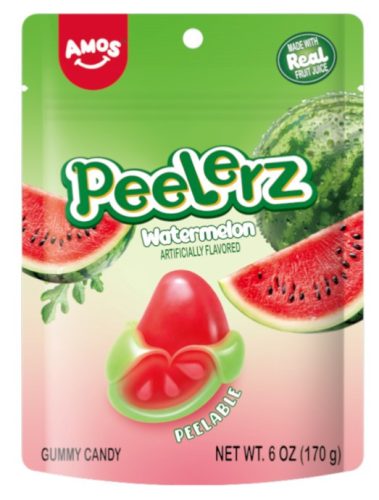 Amos Peelerz Gummy Watermelon Peeling Candy 170g
