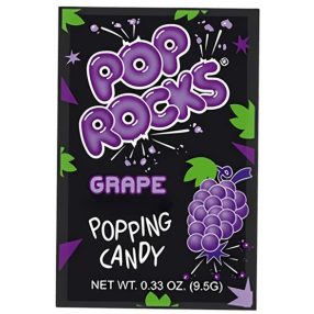   Pop Rocks Popping Candy Grape Robbanó cukorka szőlős ízesítéssel 9,5g