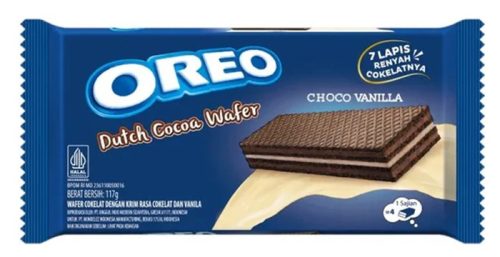 OREO Dutch Cocoa Wafer Vanilla Nápolyi 117g