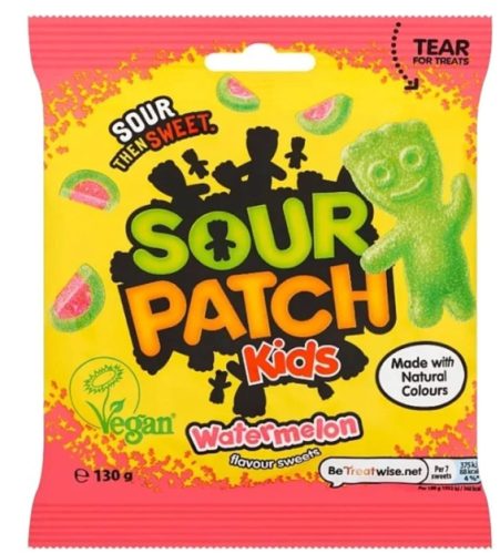 Sour Patch Kids Watermelon Savanyú gumicukor 130g