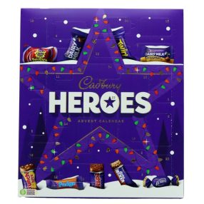 Cadbury Advent Heroes Calendar 230g