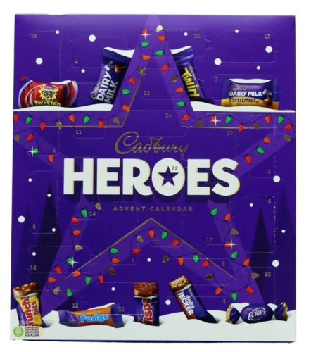 Cadbury Advent Heroes Calendar 230g