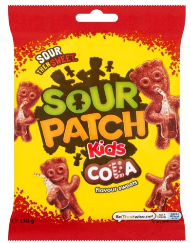 Sour Patch Kids Cola Kólás savanyú gumicukor 130g