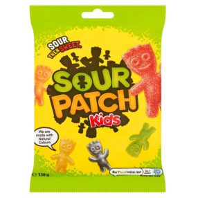   Sour Patch Kids Savanyú gumicukor 130g / Minőségét megőrzi: 2026.06.20