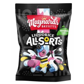 Maynards Liquorice Allsorts Medvecukor válogatás 130g