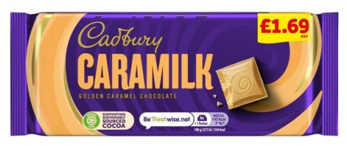 Cadbury Táblás normál Caramilk 80g