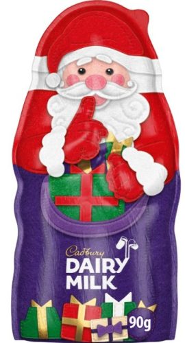 Cadbury Tejcsokoládé mikulás 90g