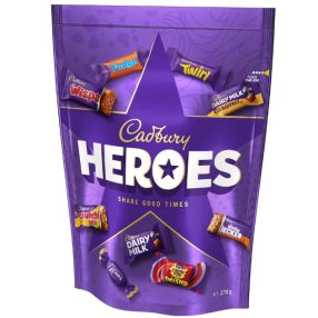 Cadbury Heroes Pouch Csokoládé válogatás 270g