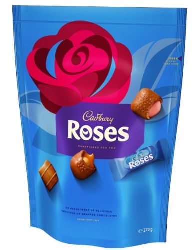 Cadbury Roses Pouch Csokoládé válogatás 270g
